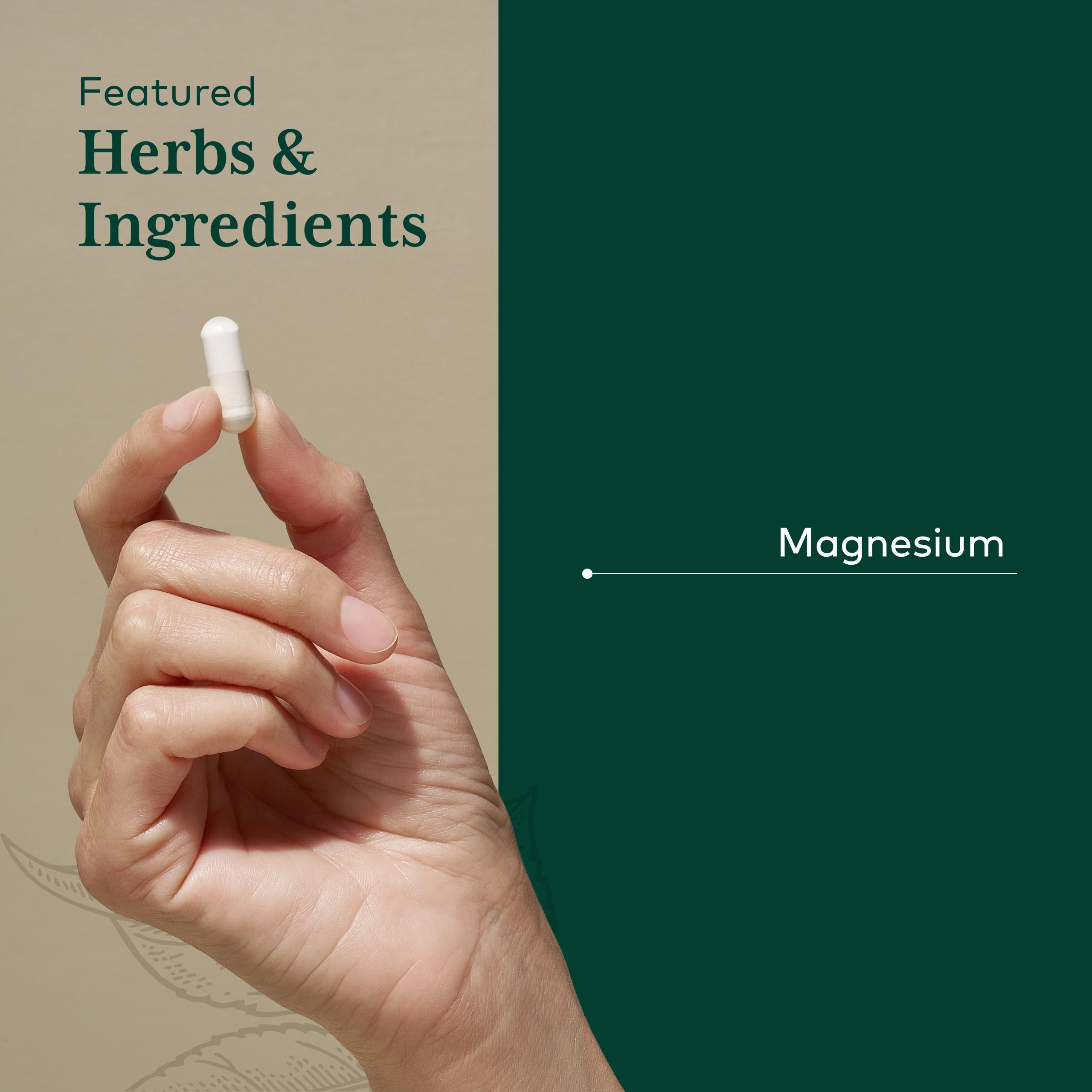 Gaia Herbs PRO etiqueta con información nutricional y control de calidad