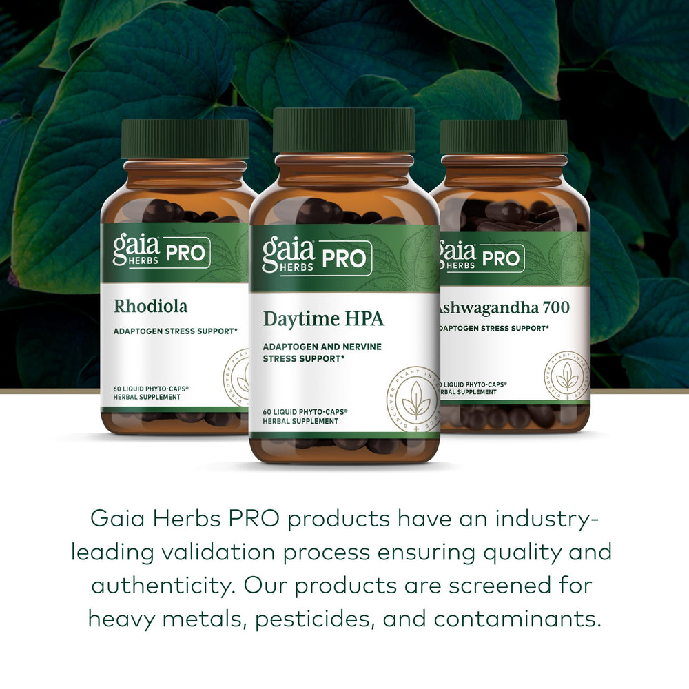 Gaia Herbs PRO plantas cultivadas en la finca resaltando sostenibilidad