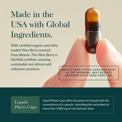 Gaia Herbs ingredientes FAIRWILD enfatizando comercio justo