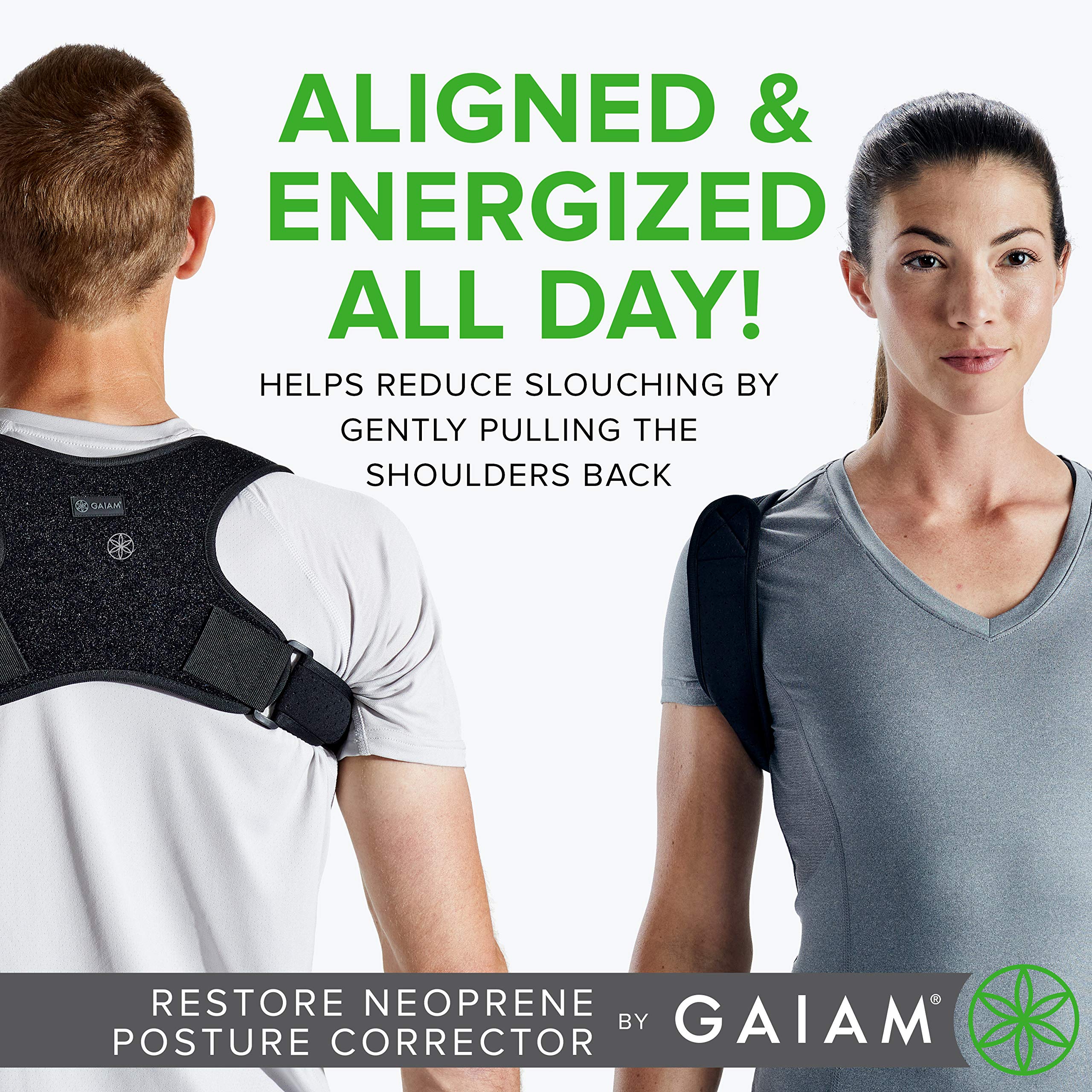 Gaiam textura de neopreno que aporta confort y reduce rozaduras