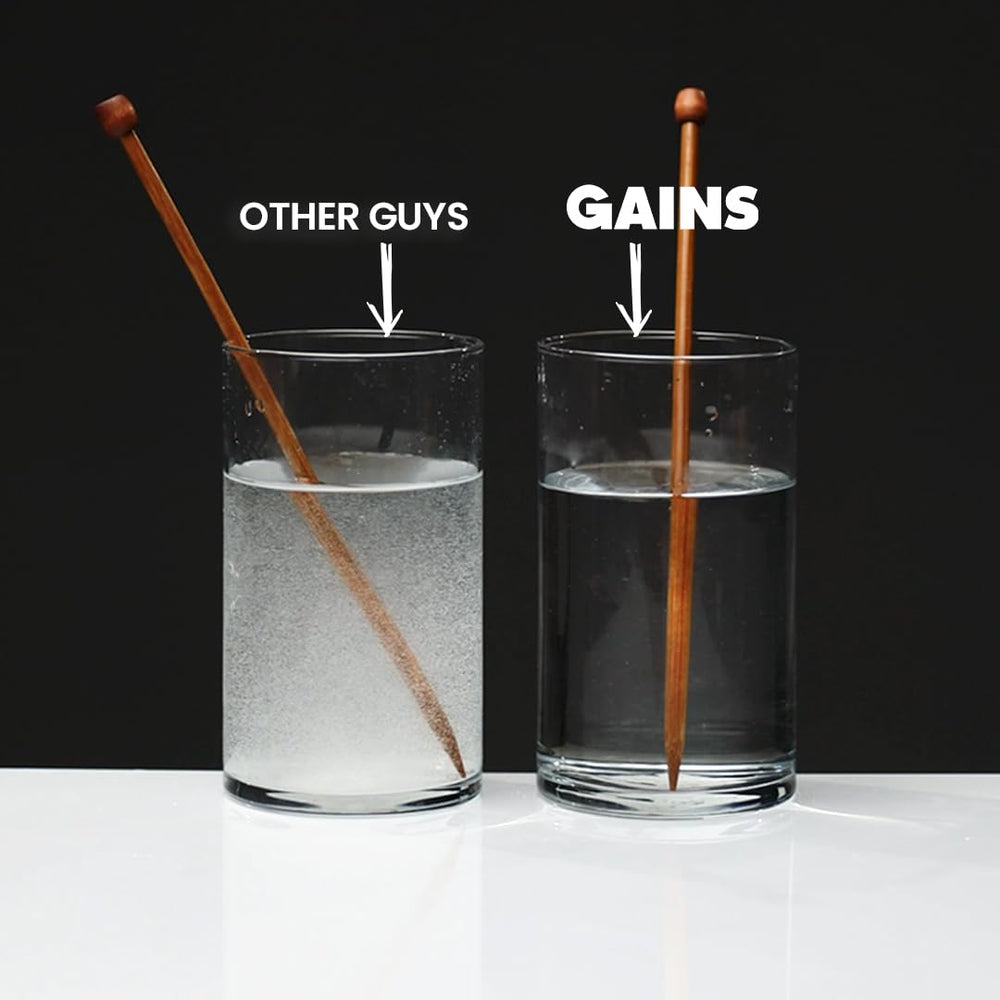 Gains in Bulk mezcla en vaso clara sin grumos para consumo fácil