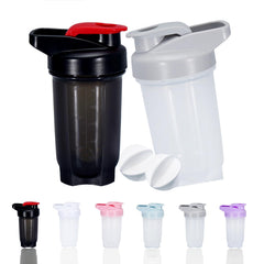 GAISHION vista frontal del set de dos botellas, práctico para llevar