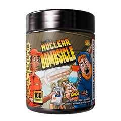 Gamer Supps envase CaseOh's Nuclear Bombsicle frontal, muestra diseño y sabor