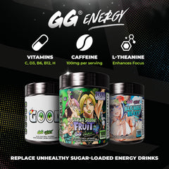 Gamer Supps bote en mano para comparar tamaño y porciones económicas