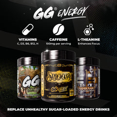 Gamer Supps etiqueta con lista de vitaminas y mezcla nootrópica, transparencia de ingredientes
