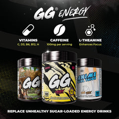 Gamer Supps etiqueta con vitaminas y mezcla nootrópica en detalle