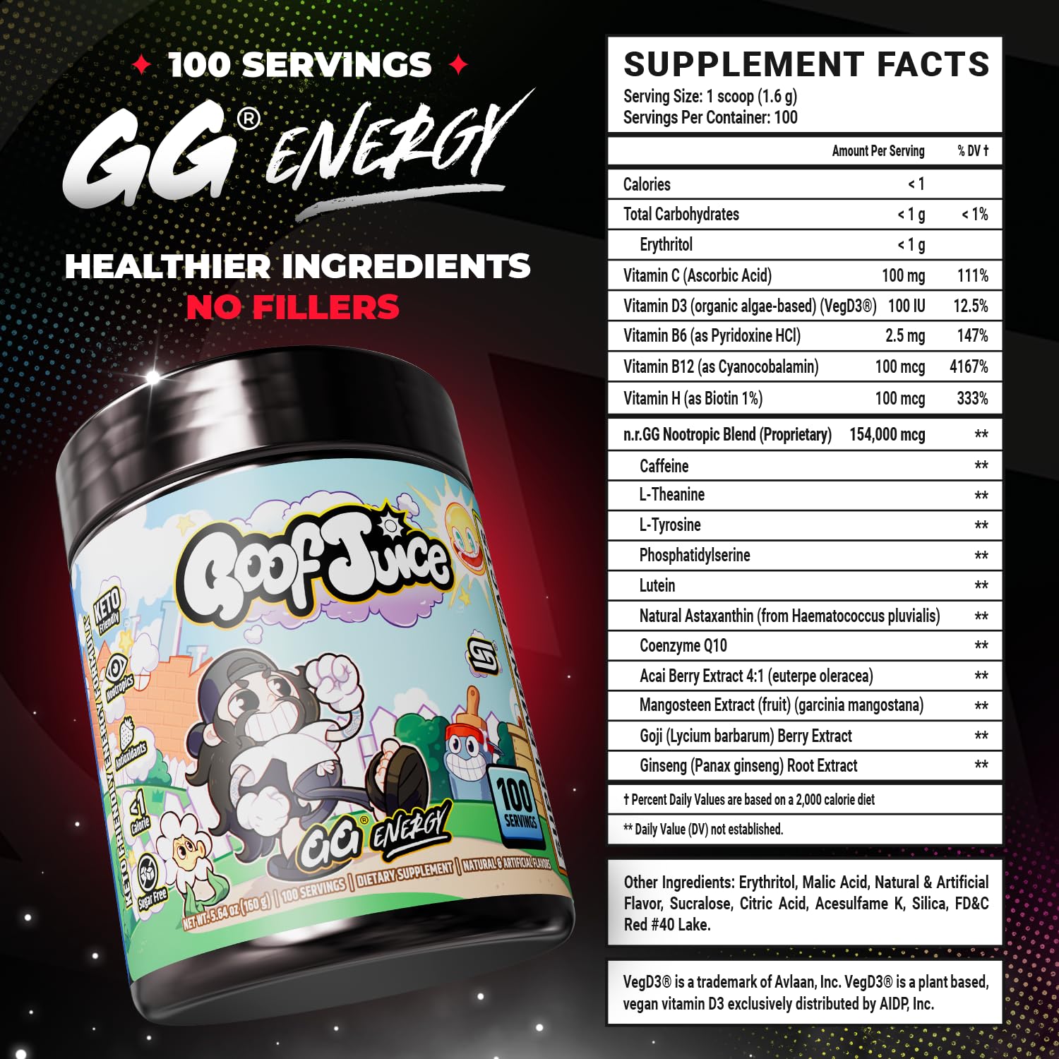 Gamer Supps en ambiente gamer, mejora enfoque en sesiones largas
