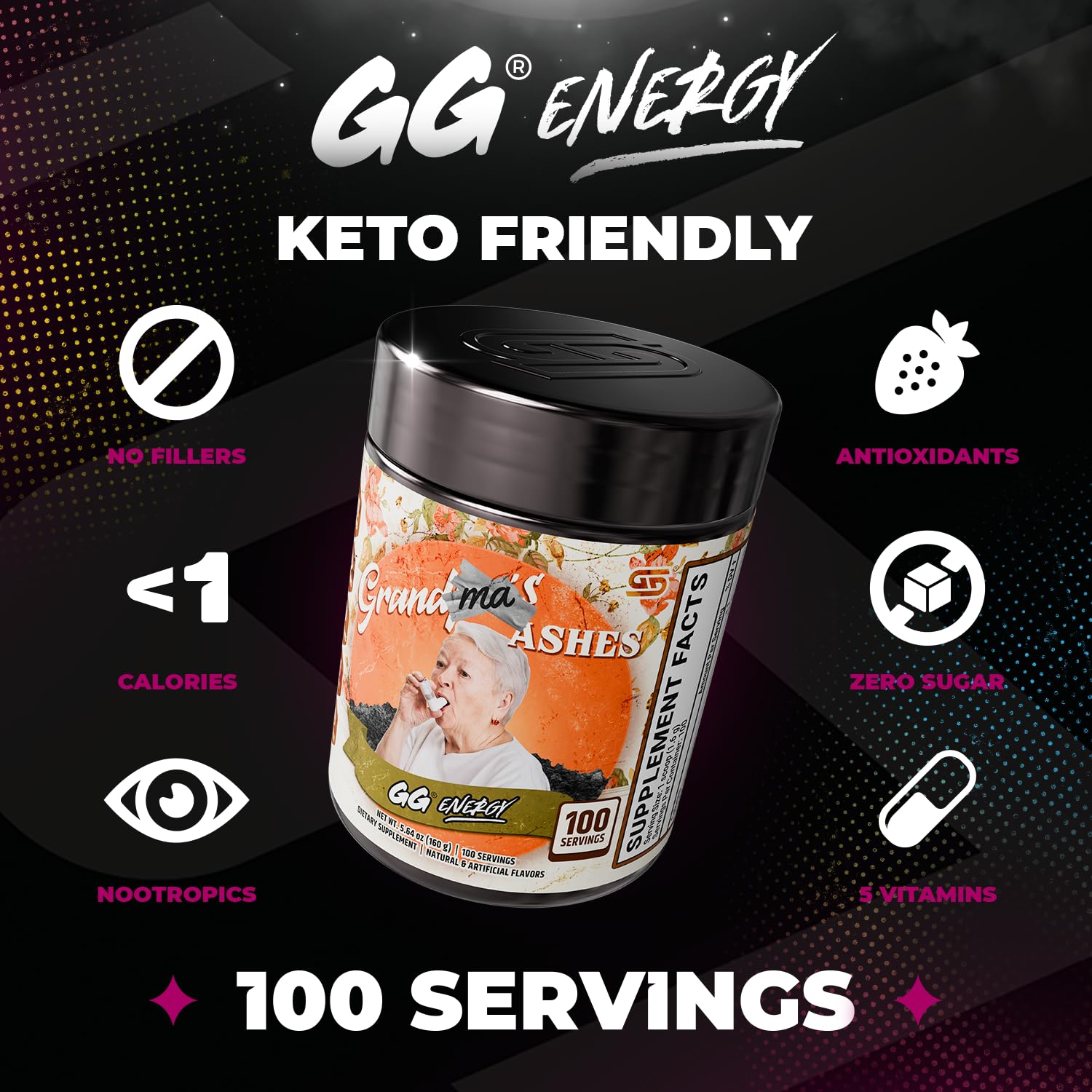 Gamer Supps polvo textura cerca sin grumos para disolución rápida y mezcla uniforme