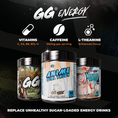 Gamer Supps tub en comparación de tamaño que muestra 100 servicios