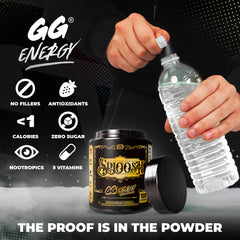 Gamer Supps bebida preparada en vaso frío, refrescante para sesiones largas
