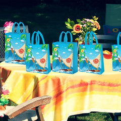 GANKTOWCOY bolsas en uso durante fiesta infantil, presentan colores vivos