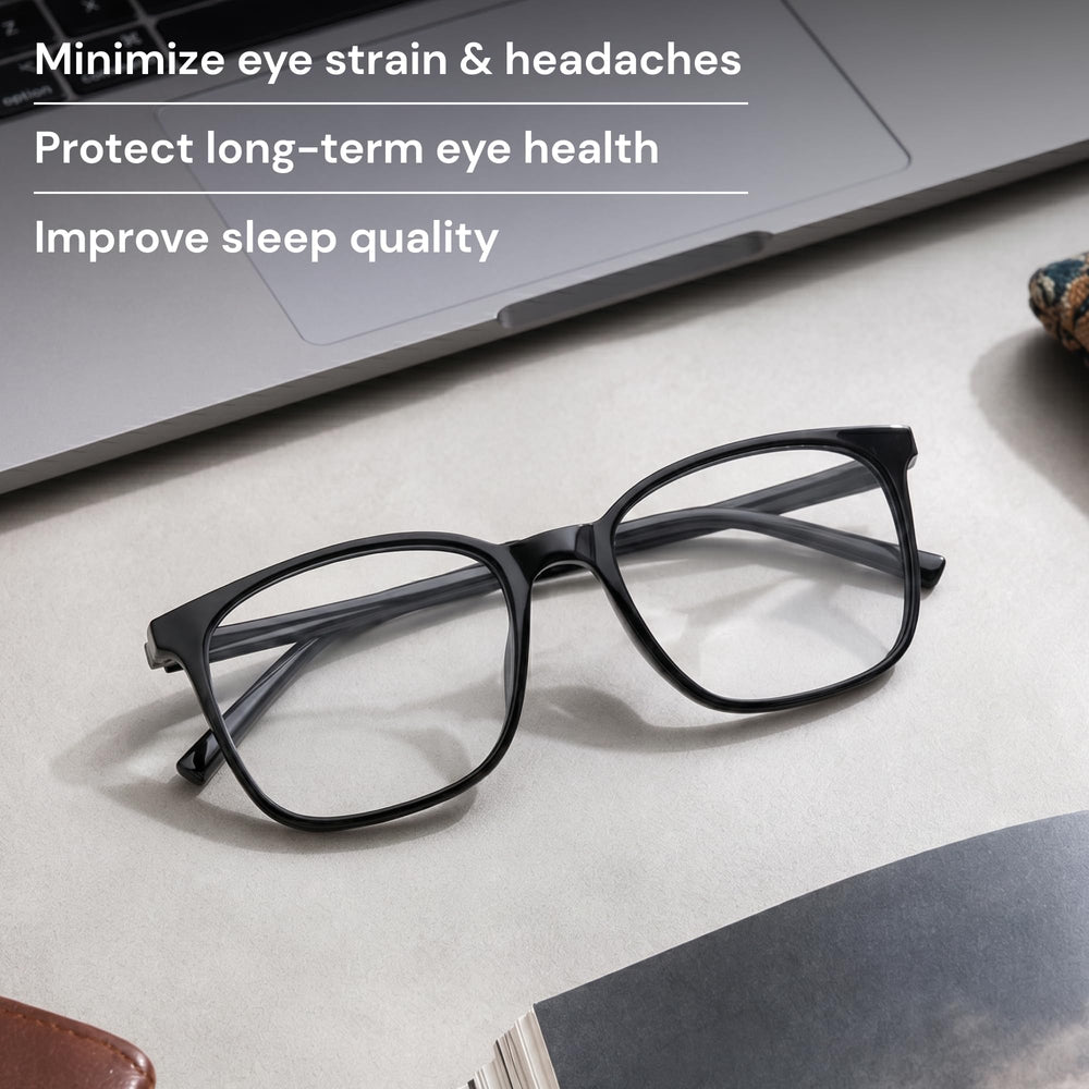 Gaoye gafas en mano para mostrar tamaño ligero y portabilidad