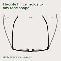 Gaoye gafas en ambiente de oficina estilo discreto y profesional