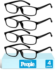 Gaoye vista frontal del pack de 4 gafas ideal para repuestos