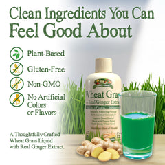 Garden Greens etiqueta con ingredientes y beneficios visibles