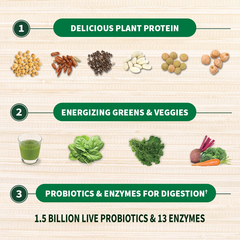 Batido preparado con Garden of Life Chocolate listo para consumir tras entreno