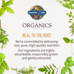Caja abierta de Garden of Life con 60 tabletas y presentación limpia