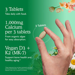 Garden of Life botella abierta con tabletas accesibles para uso diario