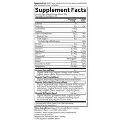 Garden of Life etiqueta con certificaciones NSF y USDA confianza deportiva
