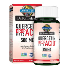 Garden of Life frente del envase mostrando 60 tabletas y certificaciones visibles