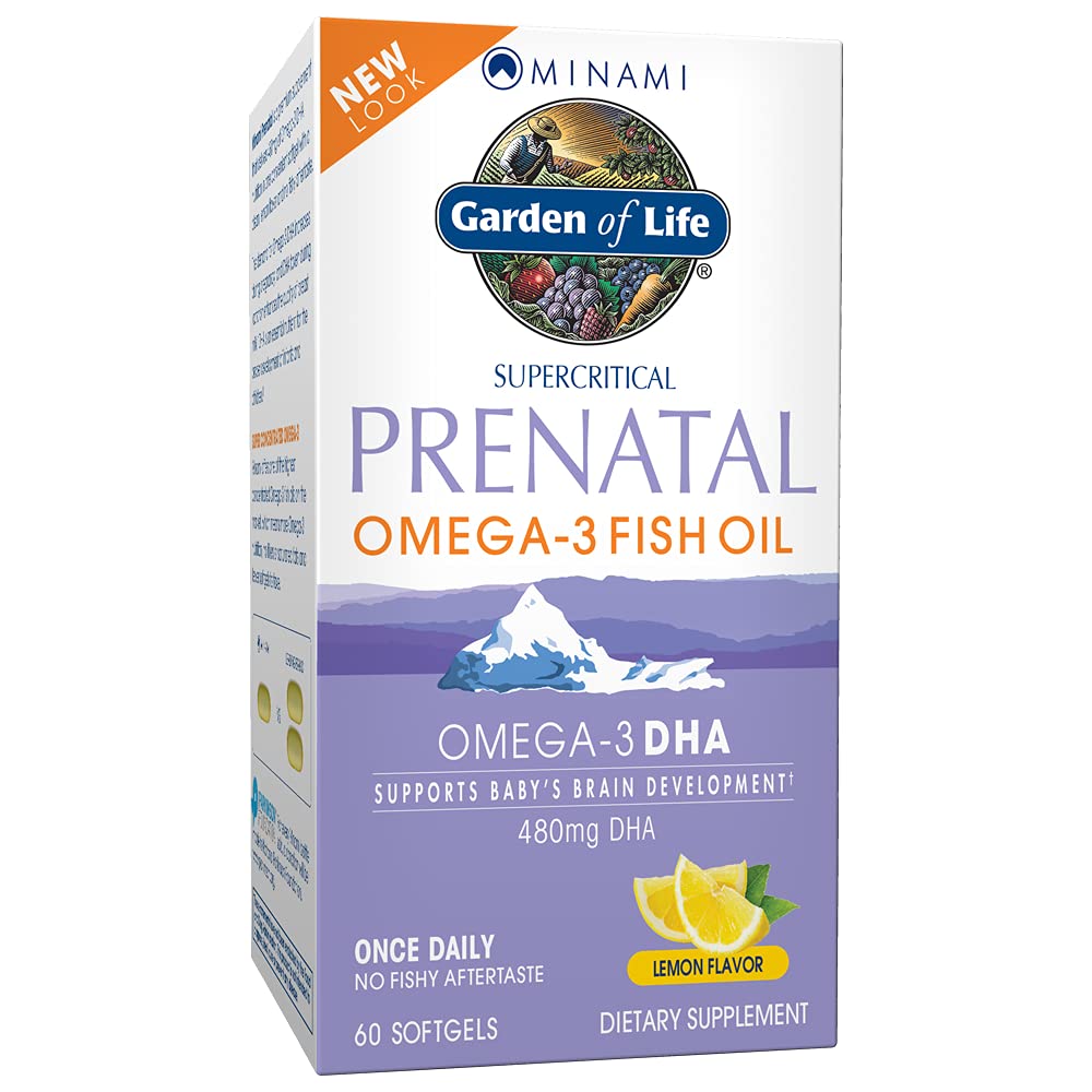 Garden of Life frasco frontal, envase claro y fácilmente identificable
