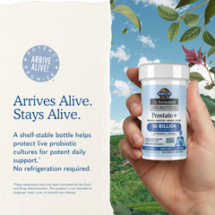 Garden of Life bote sobre mesa en ambiente cotidiano y naturalidad
