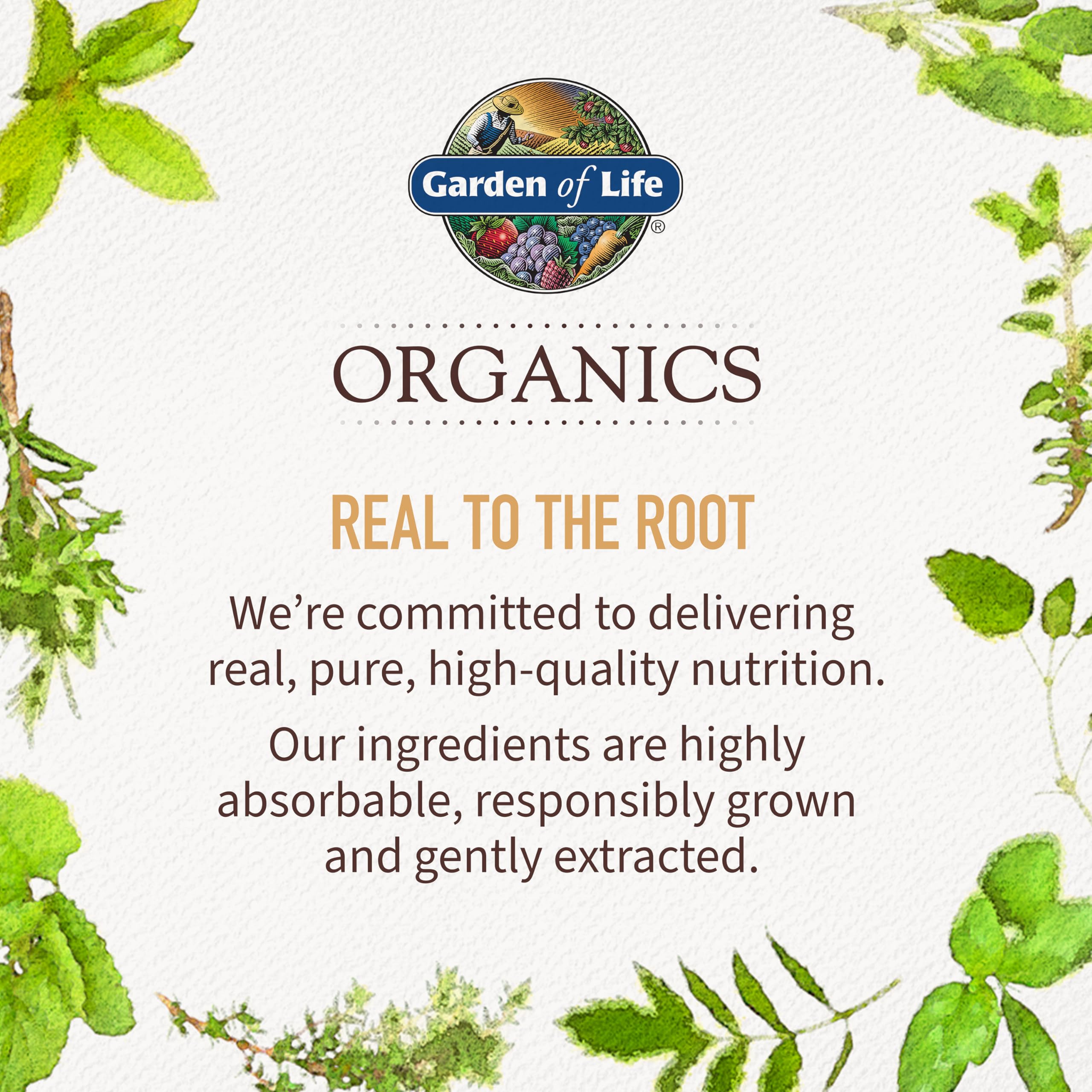 Persona tomando Garden of Life como parte de su rutina diaria