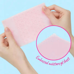 GASHINA STORY textura del gel en primer plano para sensación refrescante