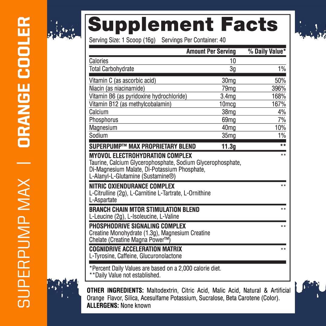 Gaspari SuperPump MAX polvo textura fina mostrando mezcla instantánea y fácil disolución