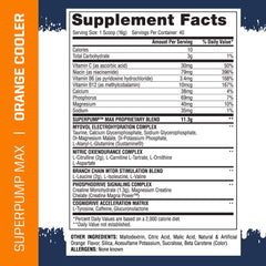 Gaspari SuperPump MAX polvo textura fina mostrando mezcla instantánea y fácil disolución
