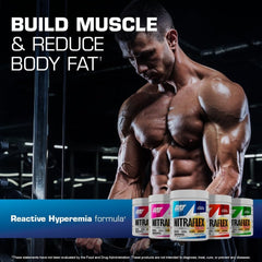 GAT SPORT etiqueta de ingredientes resaltando Nitrosigine y CaloriBurn para rendimiento