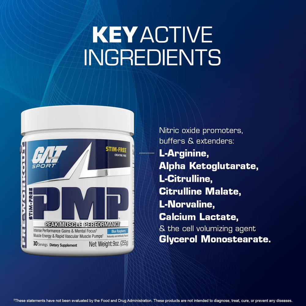 GAT SPORT vaso preparado con PMP mostrando solubilidad y color