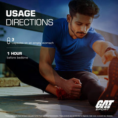 GAT SPORT ingredientes (magnesio, zinc, B6) ilustrados, enfoque en calidad