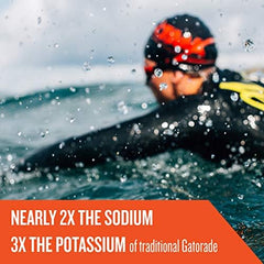 Etiqueta nutricional de Gatorade Endurance mostrando electrolitos y composición