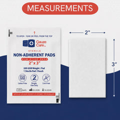 Gauze Care almohadilla extendida mostrando textura absorbente y suavidad