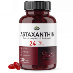 GBN frasco frontal mostrando 200 cápsulas para soporte antioxidante