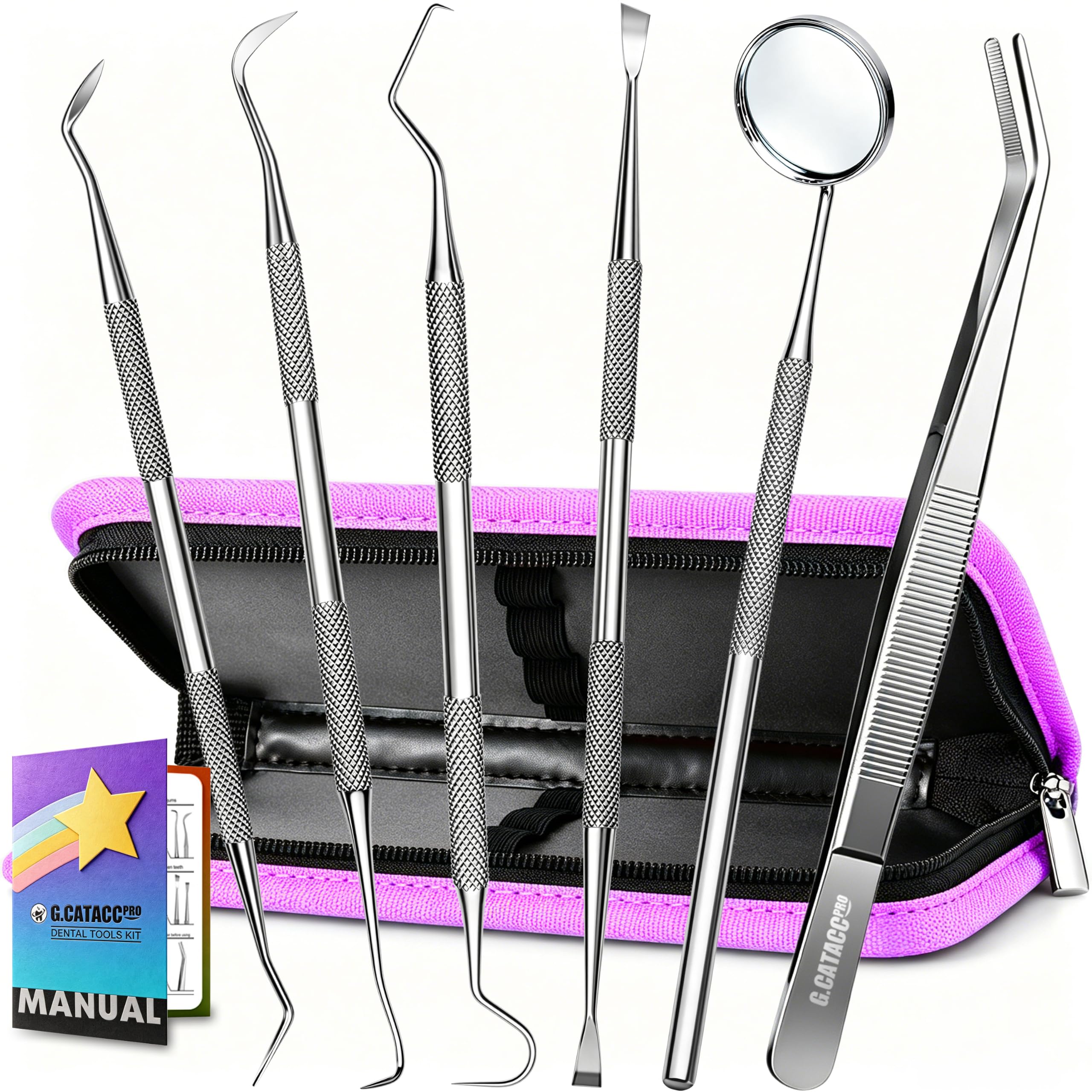 G.CATACC kit frontal mostrando estuche y herramientas para higiene precisa