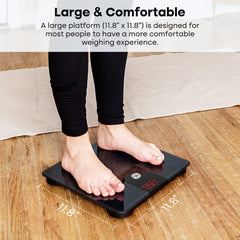 Comparación de tamaño GE junto a una zapatilla para escala visual