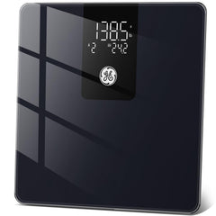 GE vista frontal con pantalla LED clara y lectura rápida