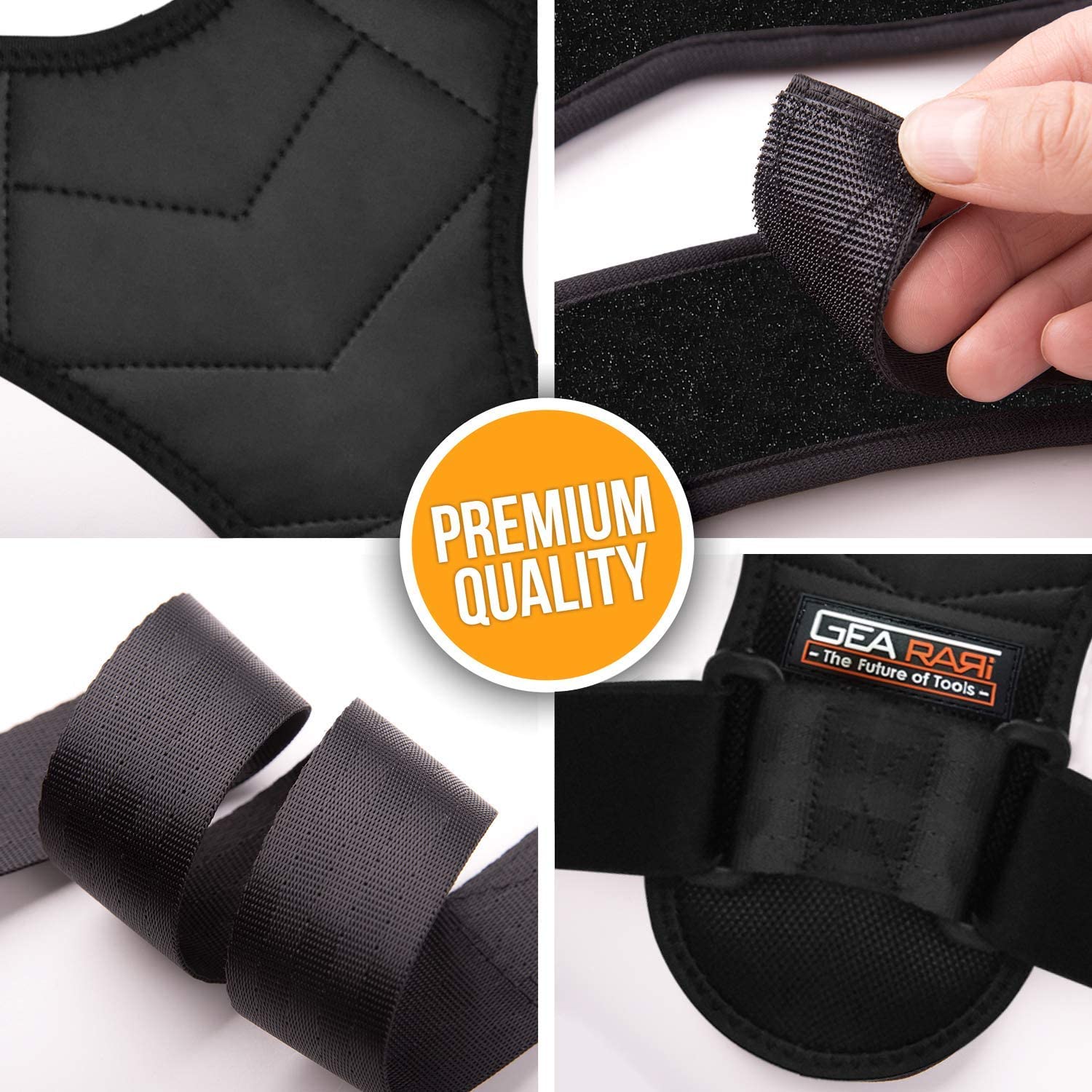 Gearari en estilo de vida, uso discreto bajo camisa para soporte diario