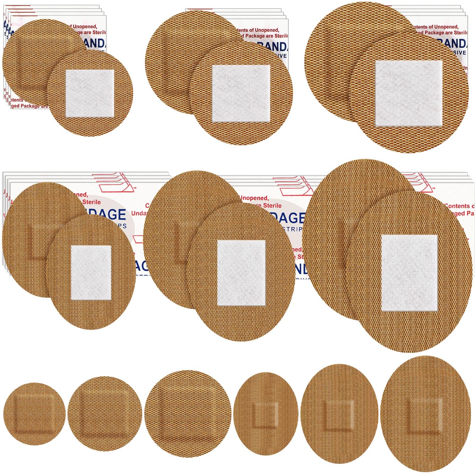 Geiserailie empaque frontal con 120 apósitos, práctico y compacto