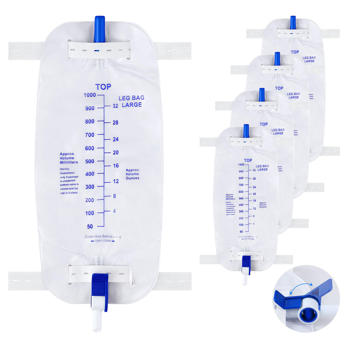 Geiserailie frente del pack de 5 bolsas mostrando capacidad y diseño cómodo
