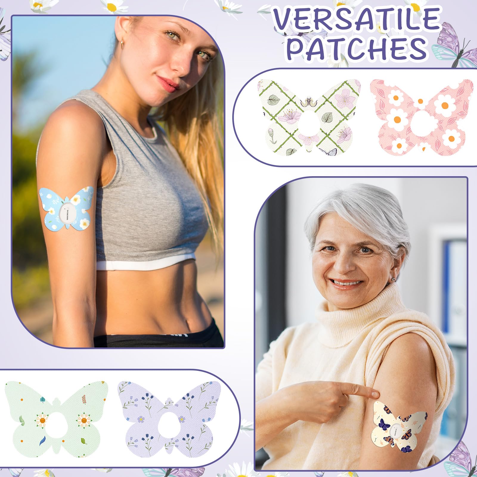 Geiserailie diseño mariposa colorida, estilo y positividad diaria
