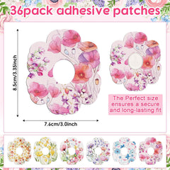 Geiserailie primer plano de textura del parche mostrando material transpirable y suave