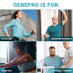 GENEPRO GEN. 3 comparación de tamaño de cuchara para porción exacta