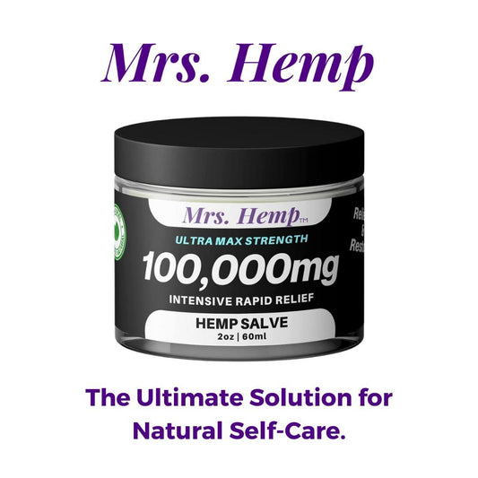 Generic Hemp Salve eases neck and back tension for mobility.
