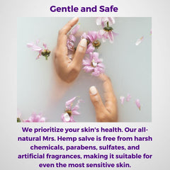 Generic Hemp Salve features fast absorption for quick relief and smooth application.