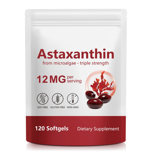 Generic astaxantina envase frontal mostrando diseño y beneficios