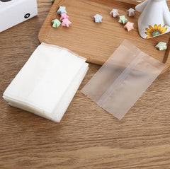 Generic bolsa mate siendo sellada térmicamente con sellador para cierre seguro