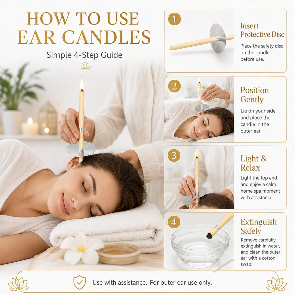 Generic contenido del kit dispuesto, incluye herramientas, velas y hisopos
